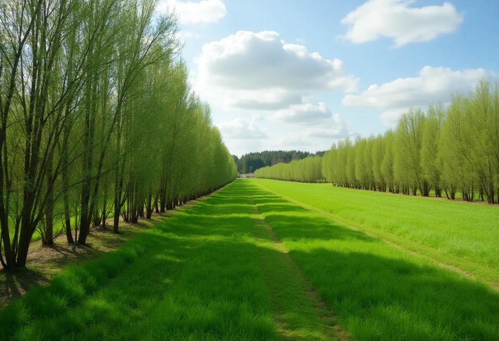 Willow biomass